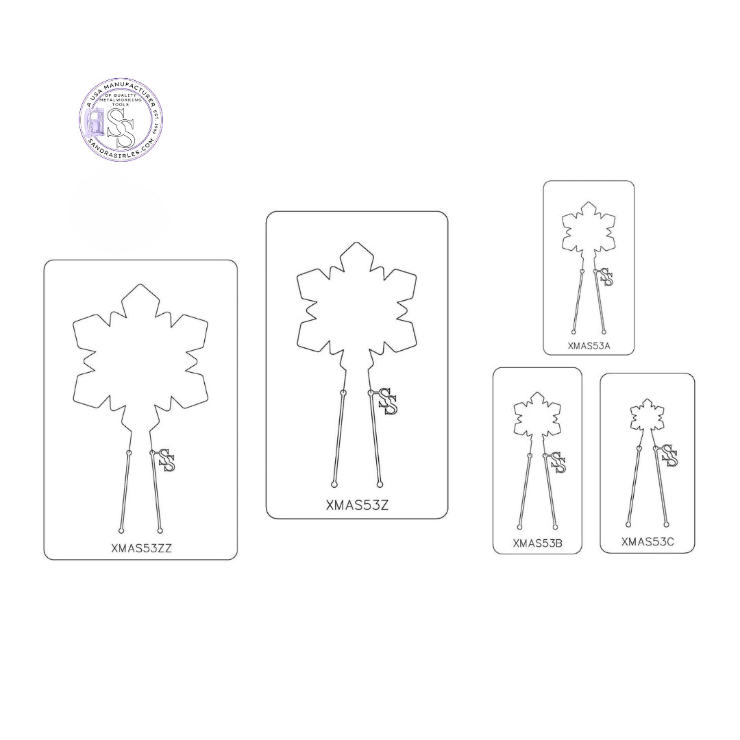 PANCAKE DIE XMAS53 SNOWFLAKE 5